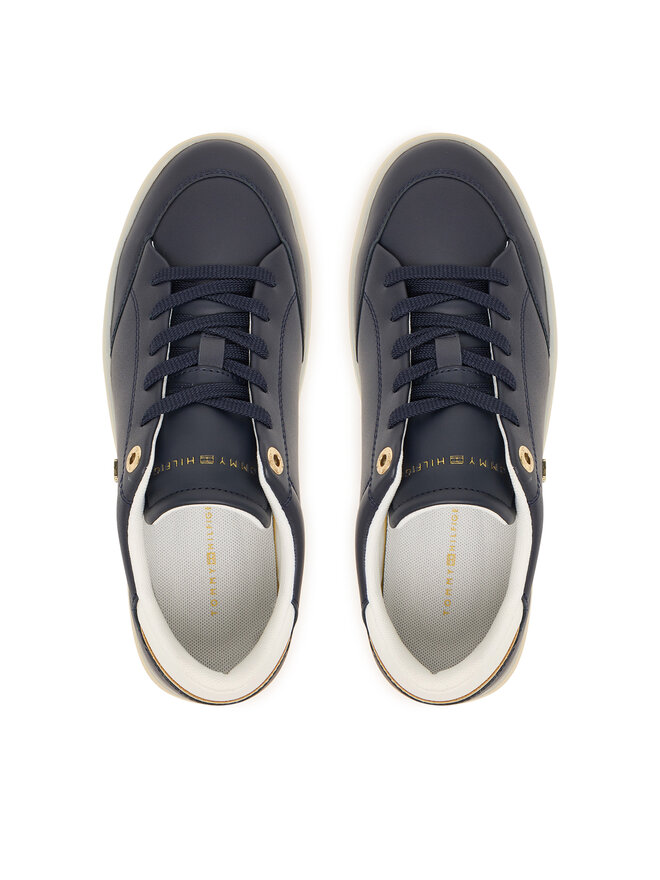 Tommy Hilfiger Sneakers Tommy Hilfiger Th Chic Sneaker Elevated FW0FW09400 Dunkelblau