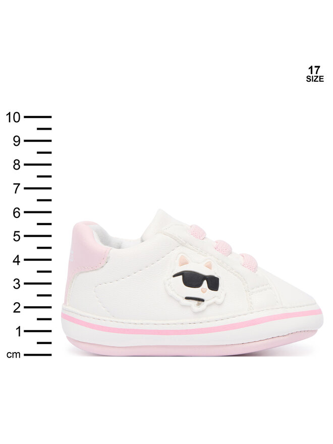 KARL LAGERFELD Pusbačiai KARL LAGERFELD Z30993 Balta