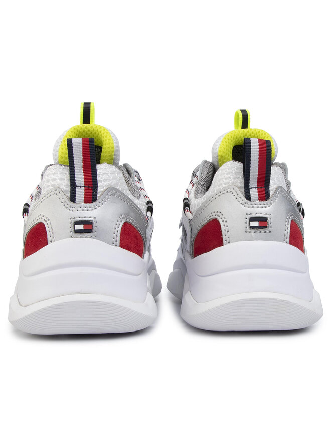 Tommy Hilfiger Sneakersy Tommy Hilfiger City Voyager Chunky Sneaker FW0FW04610 Biały