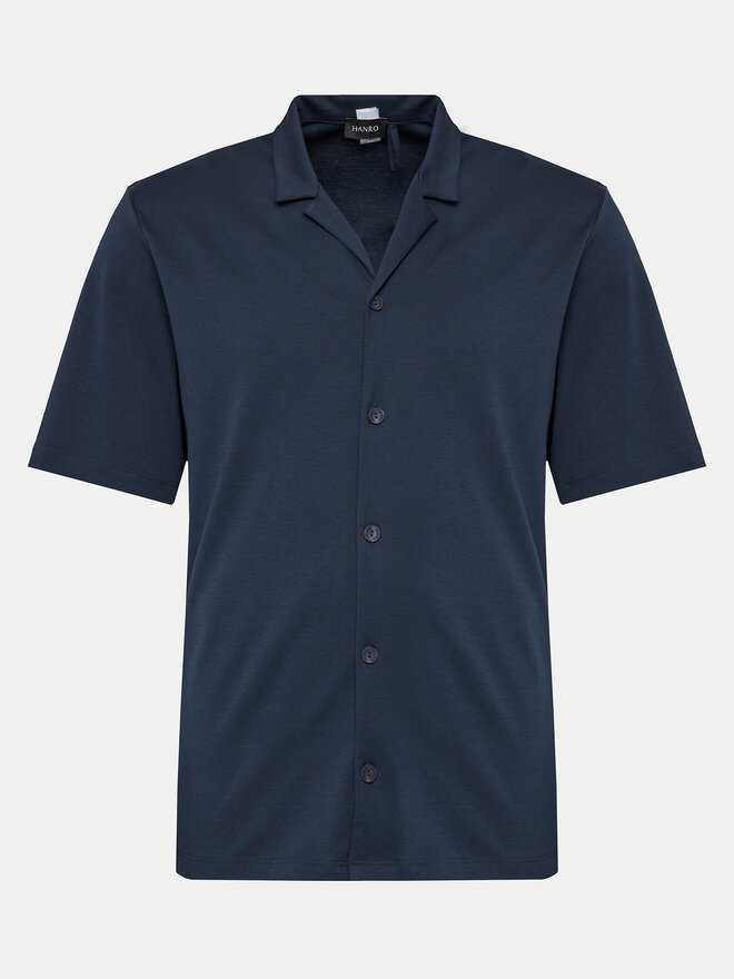Hanro Hanro Pyjama Night & Day 75137 Dunkelblau Relaxed Fit