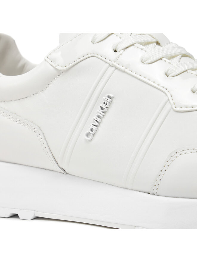 Calvin Klein Sneakers Calvin Klein Low Top Lace Up Lth W/ Hf HM0HM01479 Bianco