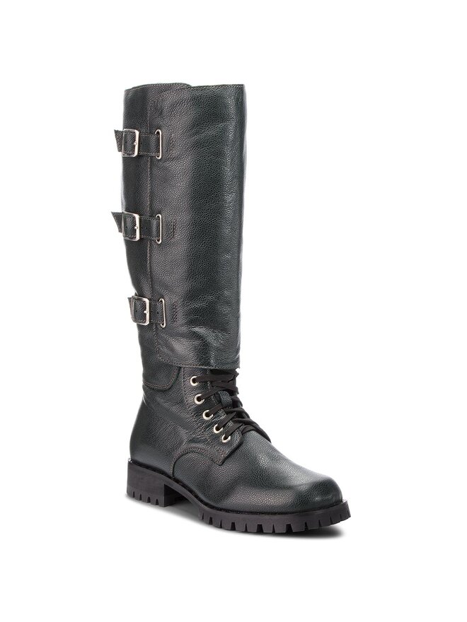 Solo Femme Klassische Stiefel Solo Femme 15806-01-I44/000-01-00 Grün