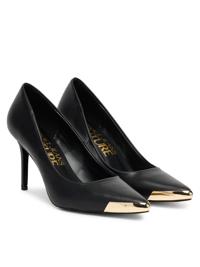 Versace Jeans Couture Туфлі на шпильці Versace Jeans Couture 79VA3S50 Чорний