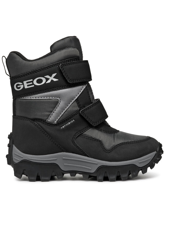 Bottes de neige Geox J Himalaya Boy B Abx J46FRE 0FU50 C9211 M Gris chaussures