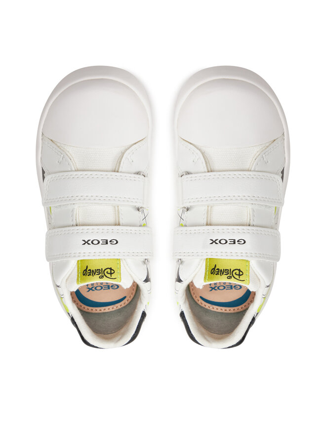 Geox Sneakersy Geox B Kilwi Boy B45A7D 08554 C0552 S Bílá