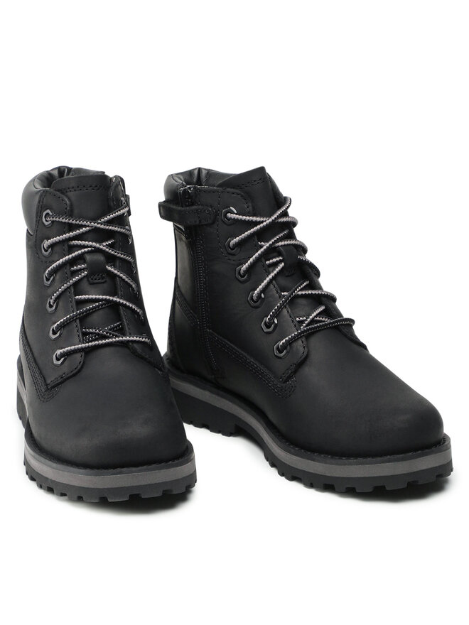Timberland Schnürstiefeletten Timberland Courma Kid Traditional6ln TB0A27A20011 Schwarz