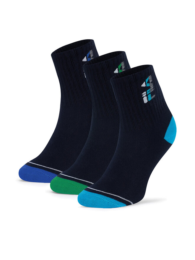 Fila Skarpety Fila F8083-AW24 (3-pack) Granatowy