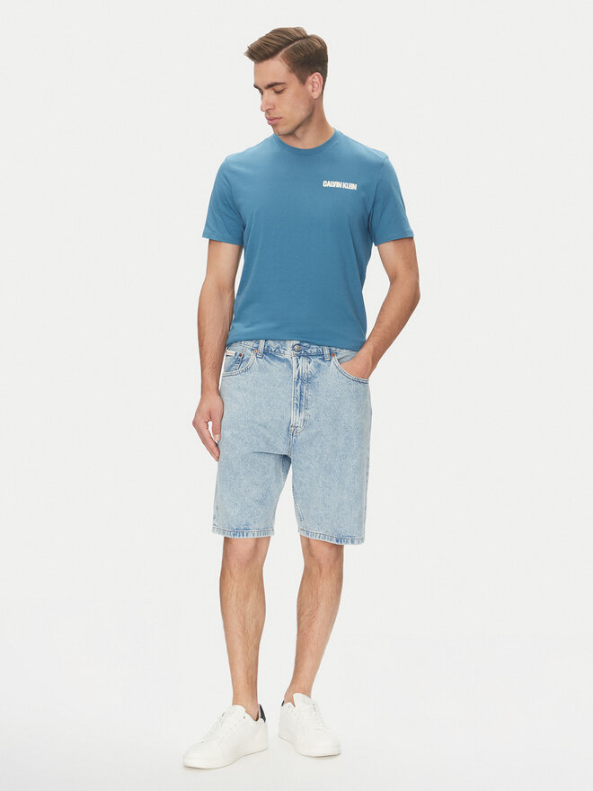 Calvin Klein Jeans Calvin Klein Jeans Camiseta LV04RC846G Azul Regular Fit