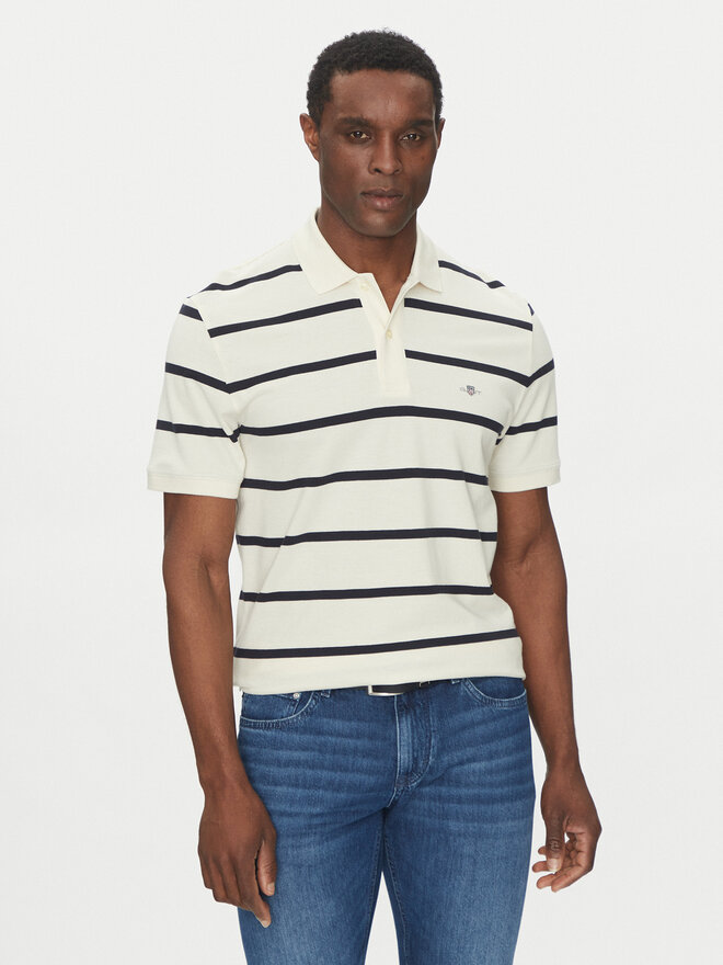 Gant Gant Pólóing 2014022 Ekru Regular Fit