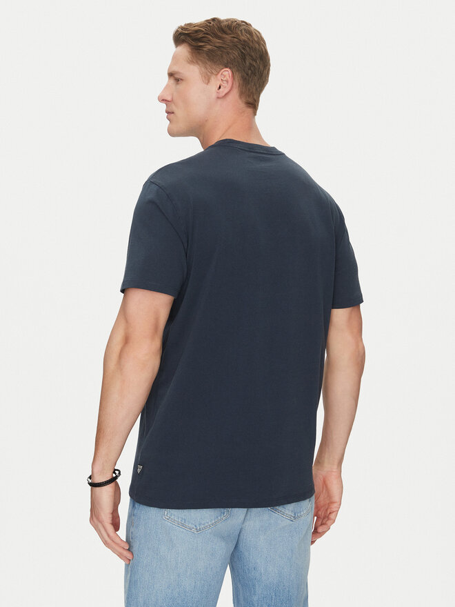Guess Guess T-Shirt M5GI27 KBW41 Dunkelblau Regular Fit