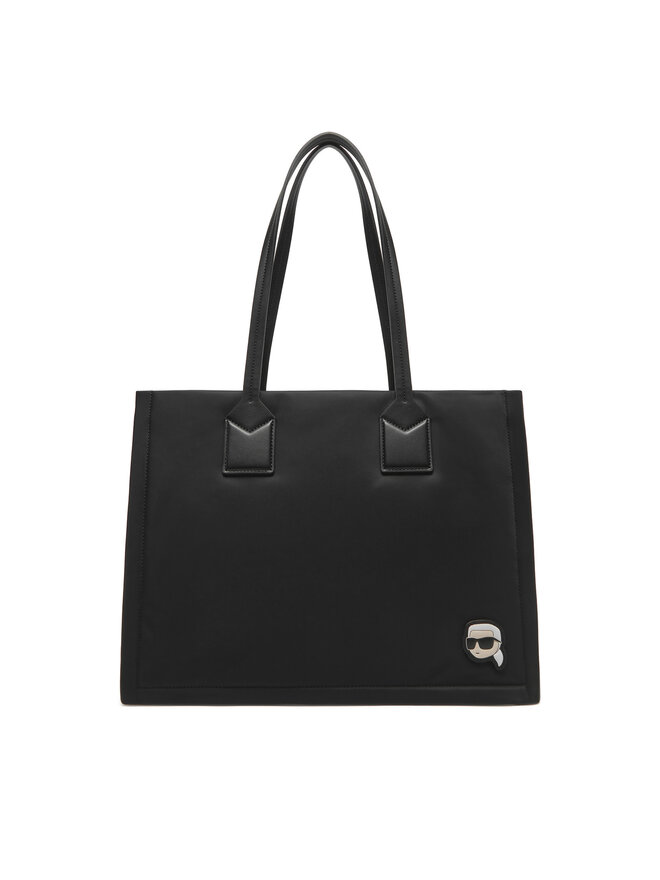 KARL LAGERFELD Ročna torba KARL LAGERFELD A1W30131 Črna