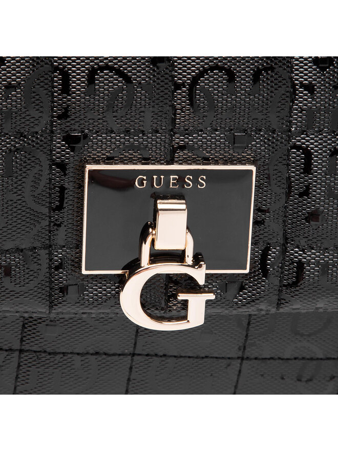 Guess Ročna torba Guess Kobo Mini Crossbody Flap HWGG84 11780 Črna