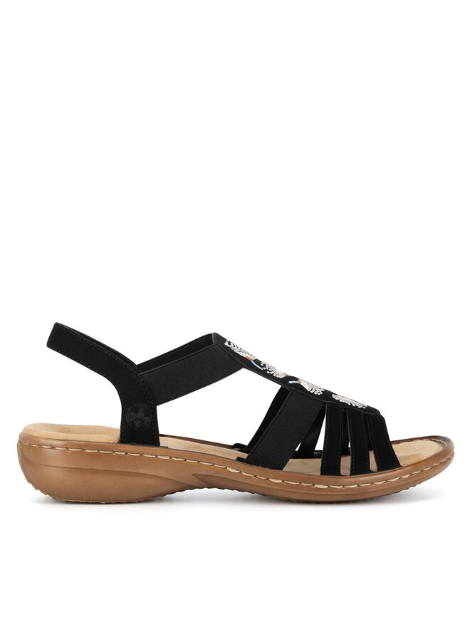 Rieker Sandalen Rieker 60875-00 Schwarz