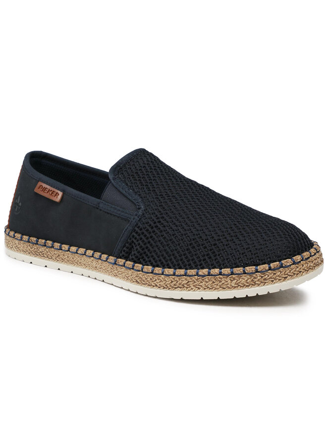 Espadrilles Rieker B5265 14VE Tum i zils eapavi.lv