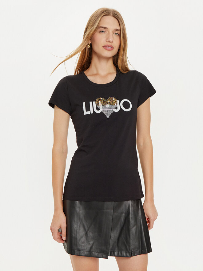 Liu Jo Liu Jo T-Shirt WF4416 JS923 Μαύρο Regular Fit