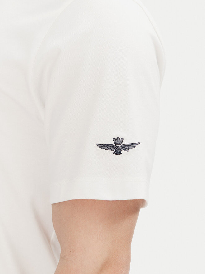 Aeronautica Militare Aeronautica Militare Póló 251TS2379J674 Fehér Regular Fit