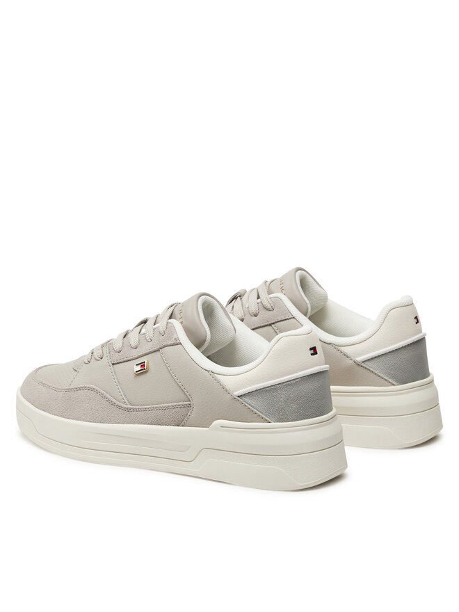 Tommy Hilfiger Сникърси Tommy Hilfiger Essent Basket FW0FW08615 Сив