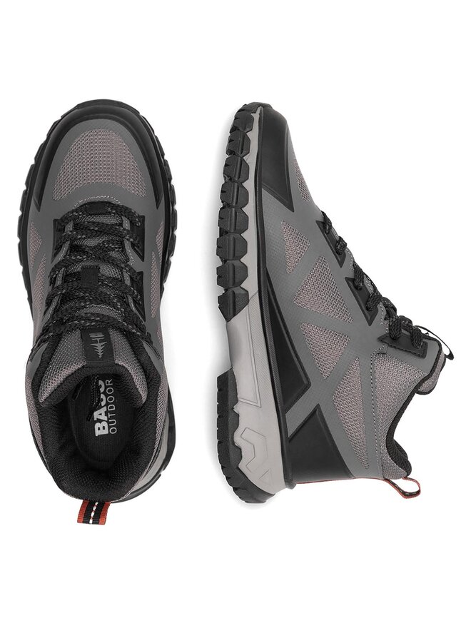 BASS OUTDOOR Туристически oбувки BASS OUTDOOR BA12T001 Сив