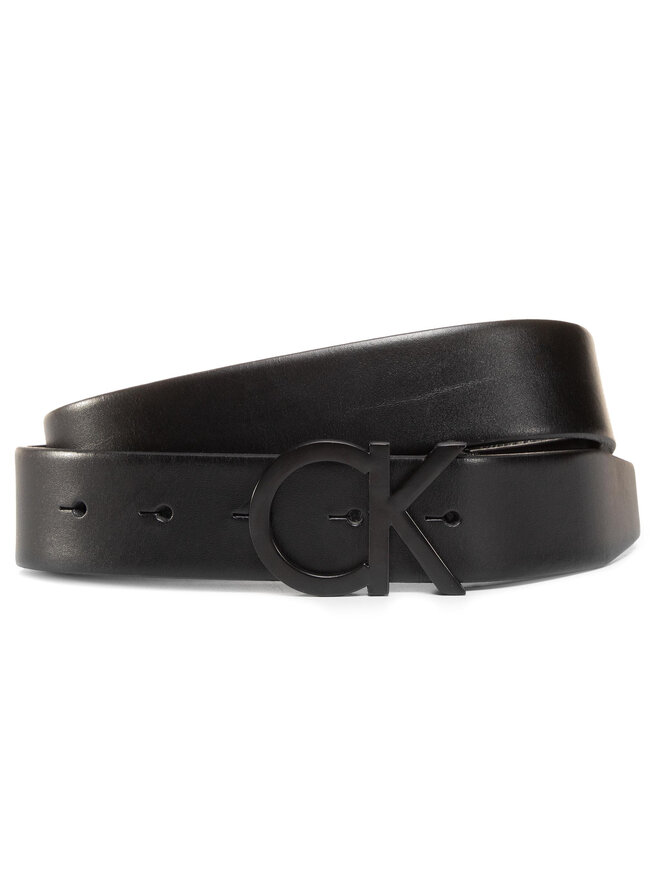 Calvin Klein Herrengürtel Calvin Klein 35mm Ck Buckle Belt K50K505792 Schwarz