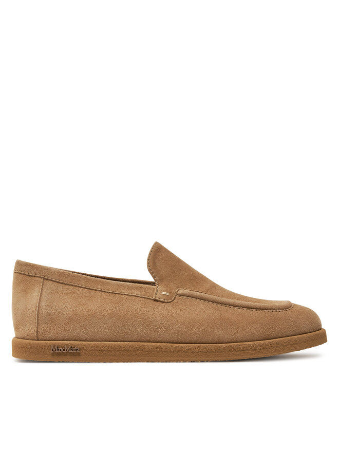 Max Mara Mokasyny Max Mara Softloafers 2424526311600 Beżowy