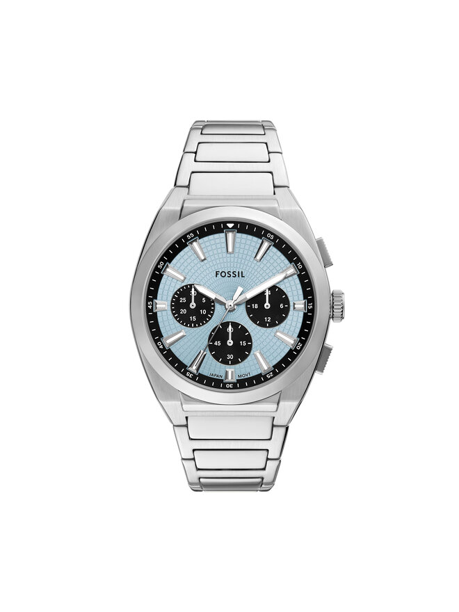Fossil Orologio Fossil Everett  Chronograph FS6105 Argento