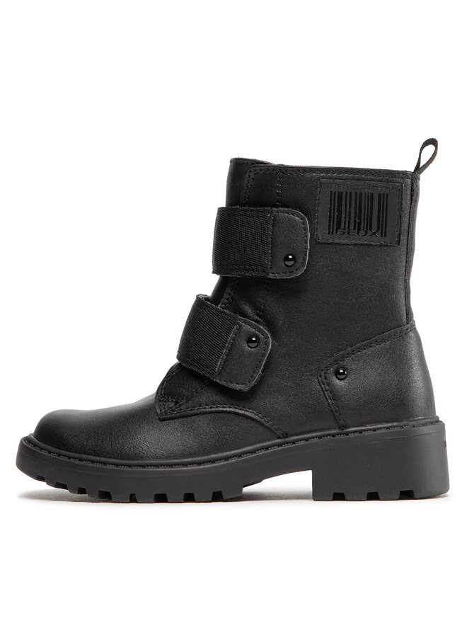 Geox Stiefeletten Geox J Casey G. A J2620A 000BC C9999 S Schwarz
