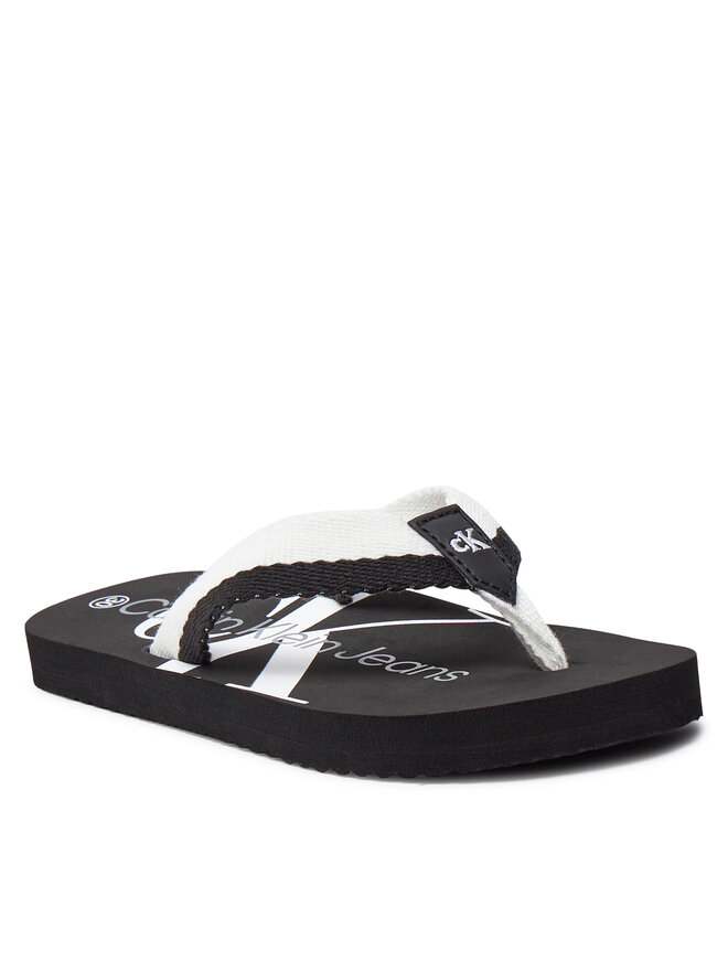 Calvin Klein Jeans Šlepetės per pirštą Calvin Klein Jeans V3X8-80918-0058 M Juoda