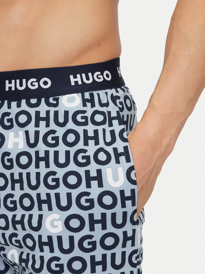 HUGO HUGO Pyjamashorts Tortuga 50540086 Blau Regular Fit