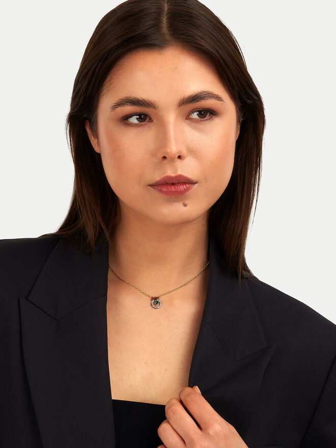 Trussardi Naszyjnik Trussardi TJAXC54 Złoty