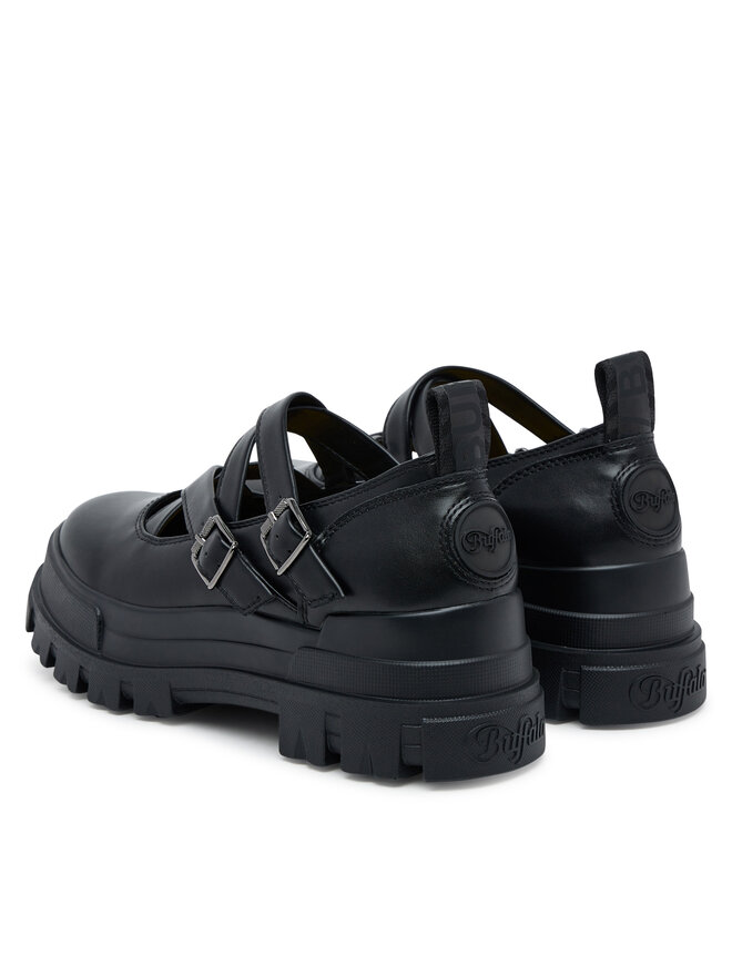Buffalo Halbschuhe Buffalo Aspha Ballerina Cs 1620045 Schwarz