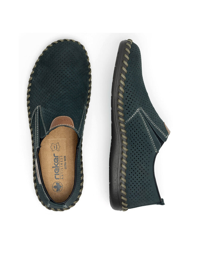 Rieker Pantofi Rieker B2465-14 Albastru