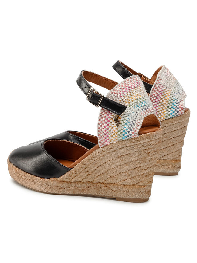 Kurt Geiger Espadrile Kurt Geiger Monty Rainbow 7412400109 Negru