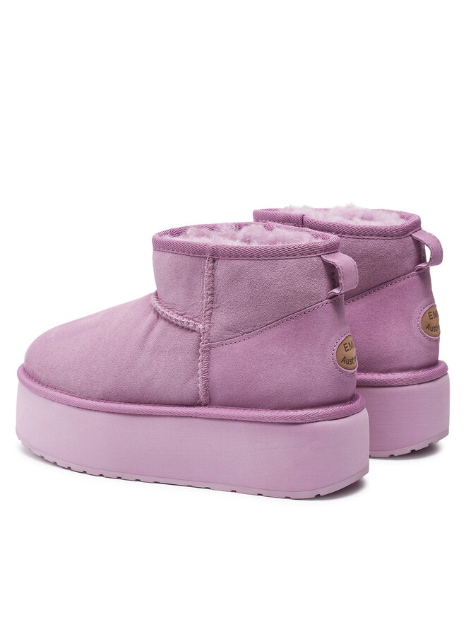 EMU Australia Śniegowce EMU Australia Stinger Micro Flatform W13082 Różowy
