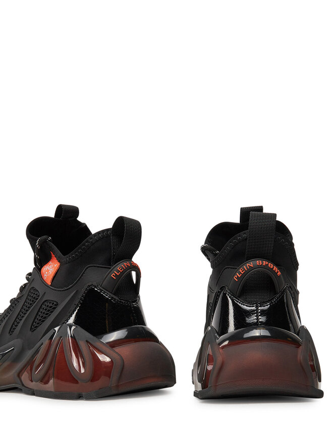 Plein Sport Снікерcи Plein Sport The Flame Gen.X.02 Tiger PACS USC0435 STE003N Чорний