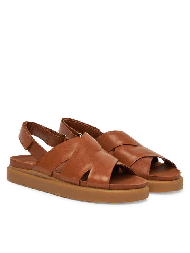 Clarks Sandále Clarks Aristella Sun 26181258 Hnedá