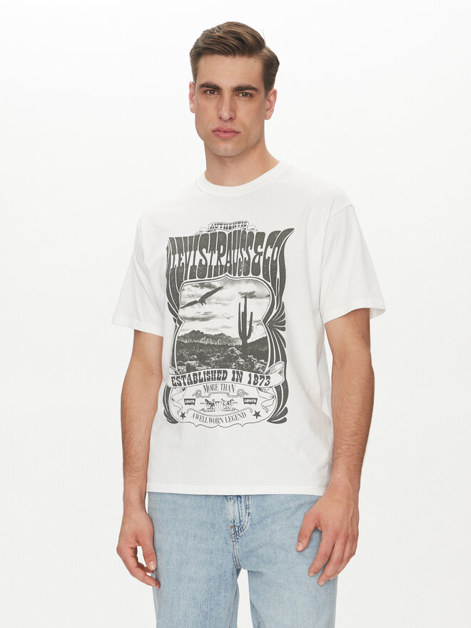 Levi's® Levi's® Marškinėliai 87373-0226 Balta Vintage Fit