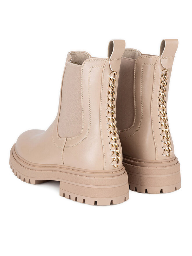 Jenny Fairy Klassische Stiefeletten Jenny Fairy HY60208-1 Beige