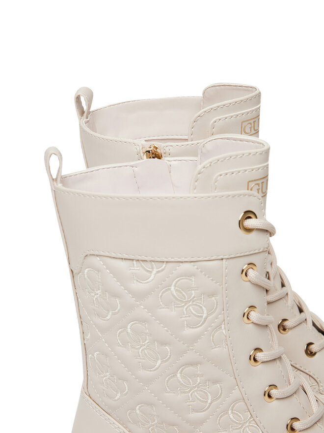 Guess Botines Guess FLTYAN ELE10 Écru