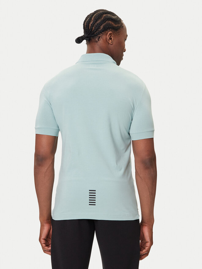 EA7 Emporio Armani EA7 Emporio Armani Polo 8NPF14 PJVQZ U9066 Azul Regular Fit