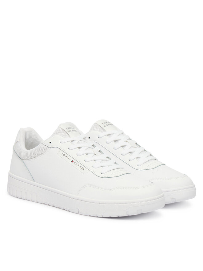 Tommy Hilfiger Superge Tommy Hilfiger Th Basket Core Lite Lth FM0FM05713 Bela