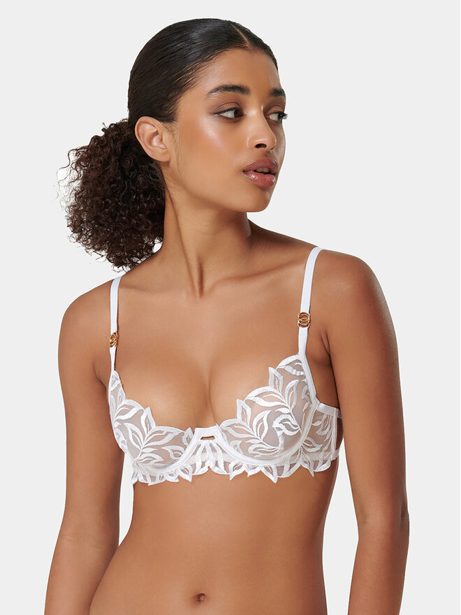 Bluebella Bluebella Бюстгальтер з підкладкою Isadora 41953 Білий