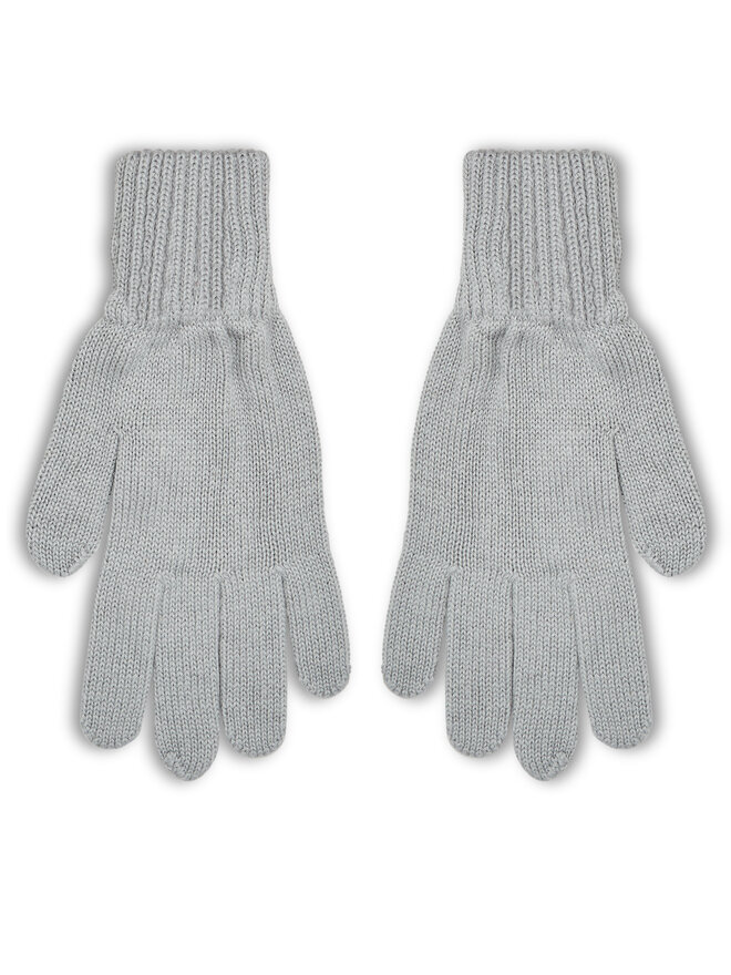 Tommy Jeans Dámske rukavice Tommy Jeans Tjw Flag Gloves AW0AW15480 Sivá
