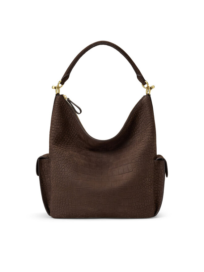 LAUREN RALPH LAUREN Handtasche LAUREN RALPH LAUREN 431P18458003 Dunkelbraun