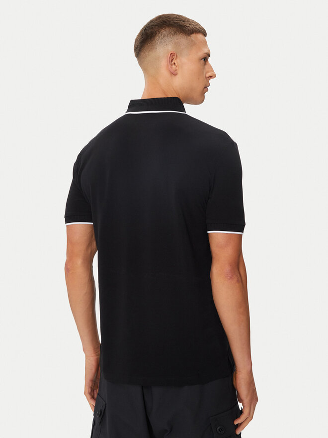 HUGO Hugo Poloshirt Deresino232 50490775 Schwarz Slim Fit