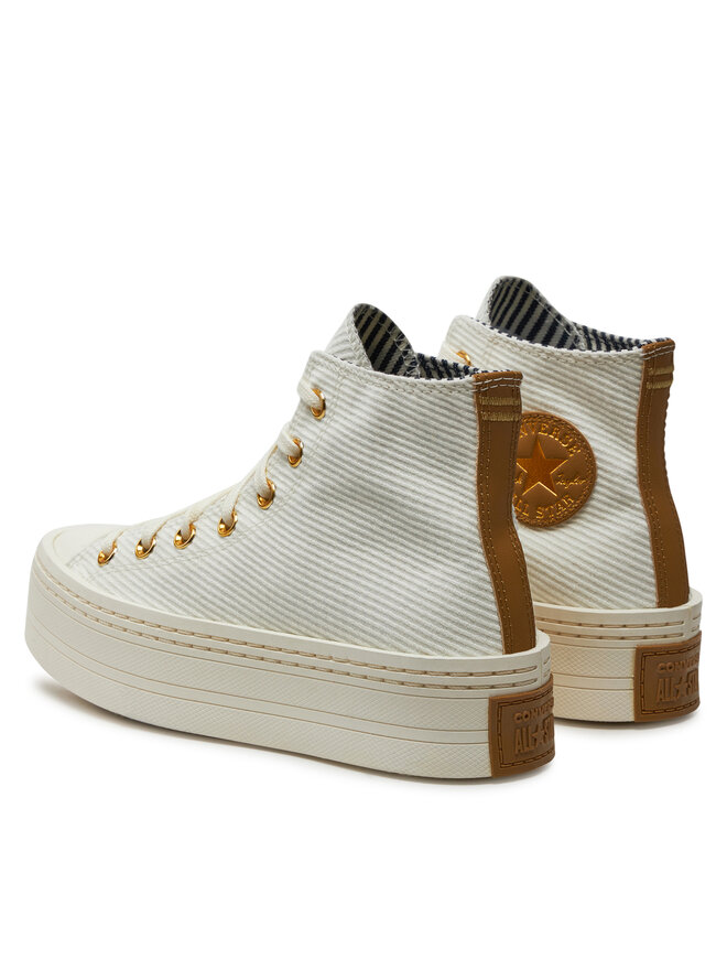 Converse Tornacipő Converse Chuck Taylor All Star Modern Lift Platform Corduroy A07204C Bézs