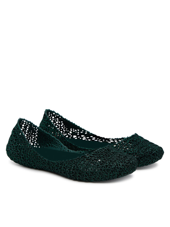 Melissa Μπαλαρίνες Melissa Melissa Campana Papel Vii Ad M 31512 Πράσινο