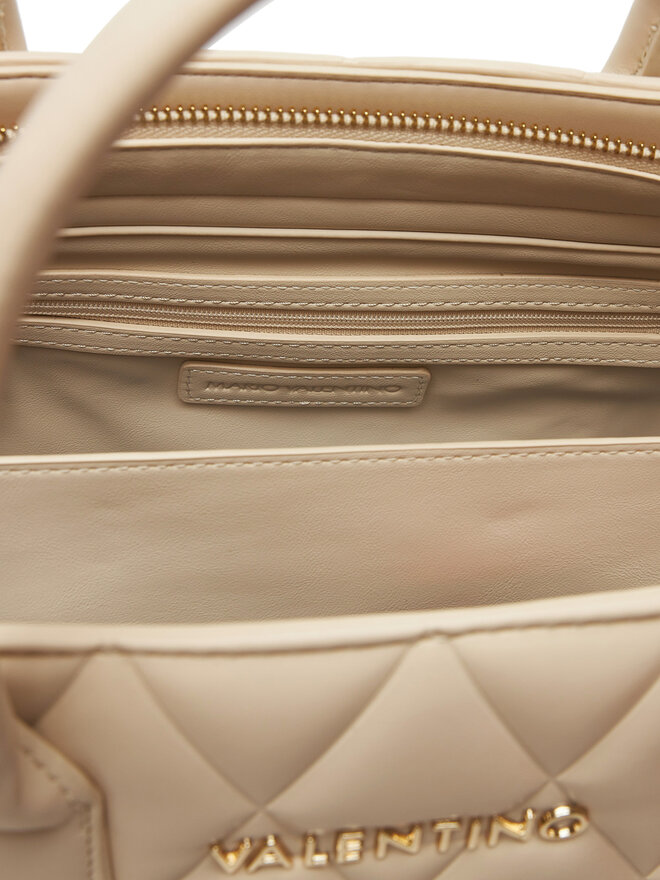 Valentino Handtasche Valentino Frisia VBS9BA04 Écru