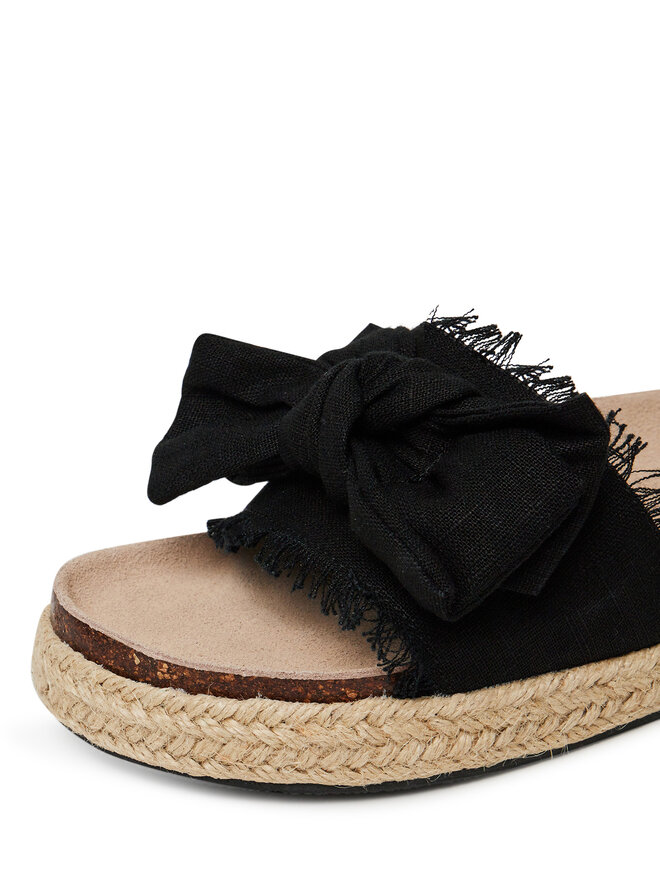 DeeZee Espadrilles DeeZee 92529 Fekete