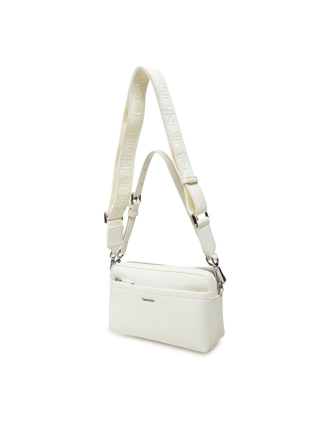Calvin Klein Borsetta Calvin Klein Ck Must Convertible Camera Bag K60K612901 Écru