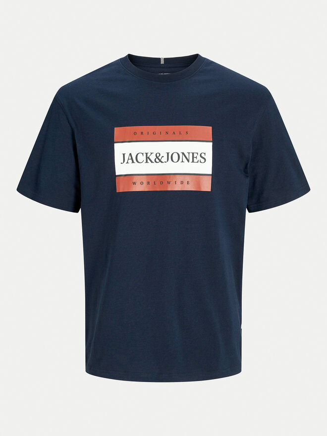 Jack&Jones Jack&Jones Póló Fredeiksberg 12262492 Sötétkék Regular Fit